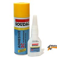 Soudal 2c MDF 200 ml 50 gr Hızlı Yapıştırıcı