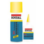 Soudal 2K 400 ml Aerosol+100 gr Şişe Aktivatörlü Hızlı Yapıştırıcı