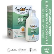 Soul N Sand 110 ml 50 SPF+ Siyah Nokta ve Akne Karşıtı Güneş Kremi