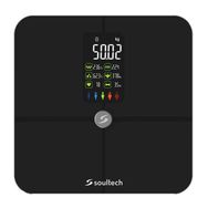 Soultech AT001S Bluetooth Özellikli Akıllı Siyah Vücut Analiz Baskülü