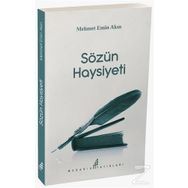 Sözün Haysiyeti - Mehmet Emin Akın