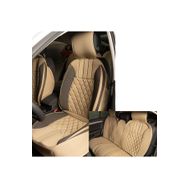Space Elegance Bej - Koyu Bej 5'li Set Minder
