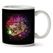 Space Tuk Tuk Baskılı Kupa