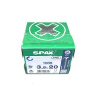 Spax 3.5x20 mm Galv Kaplama 1000 Adet Sunta Vidası