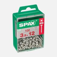 Spax Yuvarlak Başlı 3.5x12 cm Galvaniz