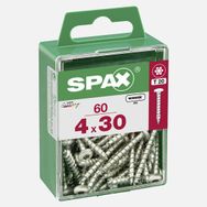 Spax Yuvarlak Başlı 4x30 mm Galvaniz