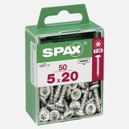 Spax Yuvarlak Başlı 5x20 mm Galvaniz