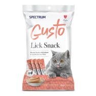 Spectrum Gusto Lick Snack Somon 4x15 gr Sıvı Kedi Ödülü