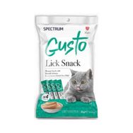 Spectrum Gusto Ton Balığı ve Somonlu 4x15 gr Sıvı Kedi Ödül Maması