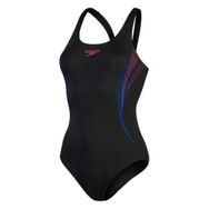Speedo 8-00305814836 Siyah Plmt Msbk Af Black Red Kadın Yüzücü Mayosu