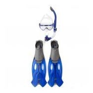 Speedo S8016595052A Glıde Mask Snorkel Set Unı Gre Bl