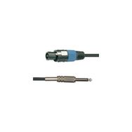 Spekon-6.3 mm 15 m Mono Hoparlör Kablosu