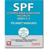 Spf Lisanslama Sınavlarına Hazırlık- Düzey 2 ve 3 - Ticaret Hukuku - Adalet Hazar