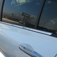 Spider Honda Civic 9 2012-2014 4 Parça Paslanmaz Çelik Cam Çıtası