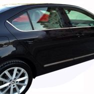 Spider Skoda Octavia A7 2013 Üzeri Krom Cam Çıtası