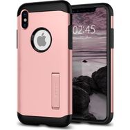 Spigen 057CS22139 Apple iPhone X Slim Armor Rose Gold Kılıf