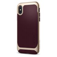 Spigen iPhone X Neo Hybrid Burgundy Kılıf