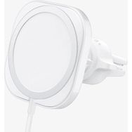Spigen MagFit Air Vent Araç içi Telefon Tutucu iPhone için MagSafe özellikli Şarj Aleti (MagSafe Dahil Değildir) White - ACP03163