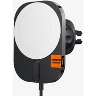 Spigen MagFit Air Vent Araç içi Telefon Tutucu + Manyetik Kablosuz Şarj Cihazı iPhone için MagSafe özellikli OneTap Pro 3 ITM12W - ACP03694
