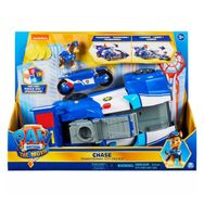 Spin Master 6060759 Paw Patrol Chase'in 2'si 1 Arada Dönüşebilen Işıklı Şehir Aracı ve Sesli Motosikleti