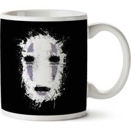 Spirited Away Ink No Face Baskılı Kupa