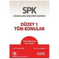 SPK Düzey 1 Tüm Konular Soru Bankası