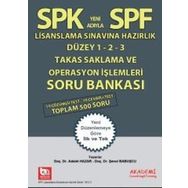 SPK Yeni Adıyla SPF Lisanslama Sınavına Hazırlık Düzey 1-2-3 Takas, Saklama Operasyon İşlemleri Soru Bankası - Adalet Hazar Şenol Babuşcu