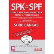 SPK Yeni Adıyla SPF Lisanslama Sınavına Hazırlık Düzey 1 - Tüm Konular Soru Bankası - Adalet Hazar Şenol Babuşcu