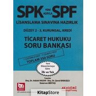 SPK Yeni Adıyla SPF Lisanslama Sınavına Hazırlık Düzey 2-3 - Kurumsal, Kredi Ticaret Hukuku Soru Bankası - Adalet Hazar Şenol Babuşcu av sezercan bektas