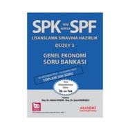 SPK Yeni Adıyla SPF Lisanslama Sınavına Hazırlık Düzey 3 Genel Ekonomi Soru Bankası - Adalet Hazar Şenol Babuşcu