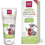 Splat Kids Natural 50 ml Kiraz ve Çilek Aromalı 2-6 Yaş Florürsüz Çocuk Diş Macunu