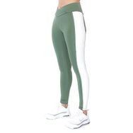 Sportive 21KKTP11C01 Kadın Color Block Legging Kadın Yeşil Koşu Tayt