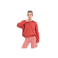 Sportive 24KK012-KRMT Burgos Turuncu Günlük Stil Kadın Sweatshirt