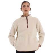 Sportive 24KK018-OAT Sherpa Bej Günlük Stil Kadın Polar