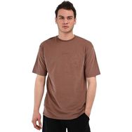 Sportive 24YETL18D06-KHV Nove Kahverengi Günlük Stil Erkek T-Shirt