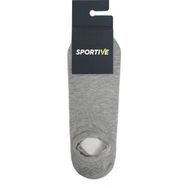 Sportive 25YUC006 Spt Gri 2'li Unisex Babet Çorap