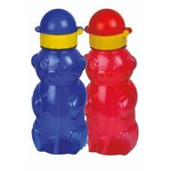 Sportive Plastik Figürlü İnce Pipetli 500 ml Matara