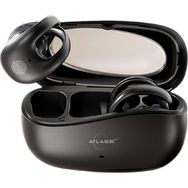 Spovan AtlasX AirClips Siyah Bluetooth Kulaklık