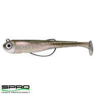 Spro Guts Bait Uv 11 cm 14 gr Olive Pearl Silikon Yem