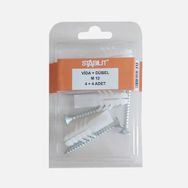Stabilit M12 4 Adet Plastik Dübel + 4 Adet Vida