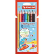 Stabilo 1612-6 Aquacolor 12'li Boya Kalemi
