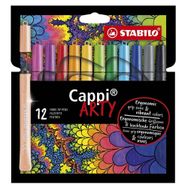 Stabilo 168-12-1-20 Cappi Arty 12'li Keçe Uçlu Kalem