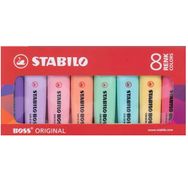 Stabilo 198179 8 Pastel Renk Paket Boss Fosforlu Kalem