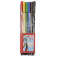 Stabilo 6806-Pl-77 Pen 68 6'lı Askılı Keçeli Kalem