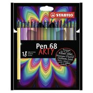 Stabilo 6818-1-20 Pen 68 Arty 18!li Fineliner Kalem