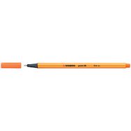 Stabilo 88 Point 0.4 MM Açık Alev Kırmızısı 88/30 Keçe Uçlu İnce Kalem