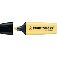 Stabilo Boss Original 2-5 Mm Kesik Uç Tek Renk Pastel Sarı Fosforlu Kalem