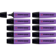 Stabilo Boss Original Pastel Lila 10'lu Paket Fosforlu Kalem