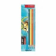 Stabilo Colorful 2B 4'lü Kurşun Kalem