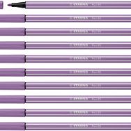 Stabilo Pen 68 10 Adet Mor Keçeli Kalem